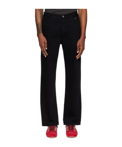 Wooyoungmi Straight-leg Jeans In Black