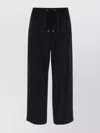 WOOYOUNGMI STRETCH VISCOSE BLEND PANT WITH SIDE POCKETS
