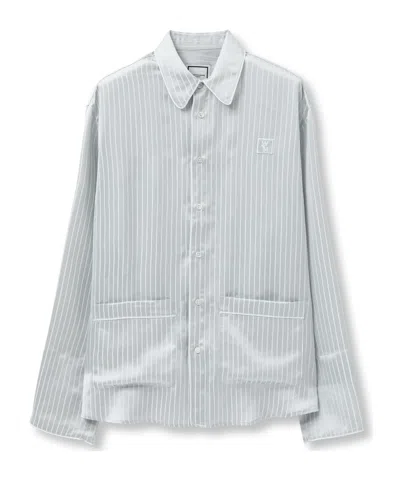 Wooyoungmi Striped Shirt In White