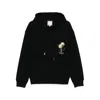Wooyoungmi Graphic Print Hooded Sweatshirt With Pouch Pocket