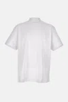Wooyoungmi Off-white Flower Back Logo T-shirt In White