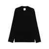 Wooyoungmi Logo-print Long-sleeve T-shirt In Black