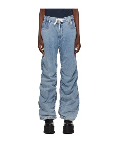 Wooyoungmi Tie-dye Denim Trousers