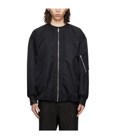 Wooyoungmi Tight Rope Double-sided Casual Jacket In Black