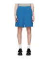 Wooyoungmi Blue Hardware Shorts In Blue
