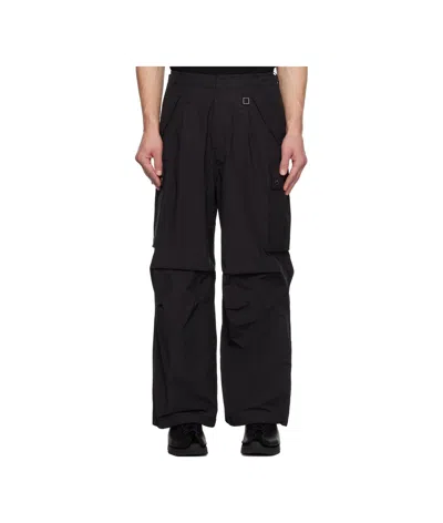 Wooyoungmi Waistband Loop Casual Pants In Black