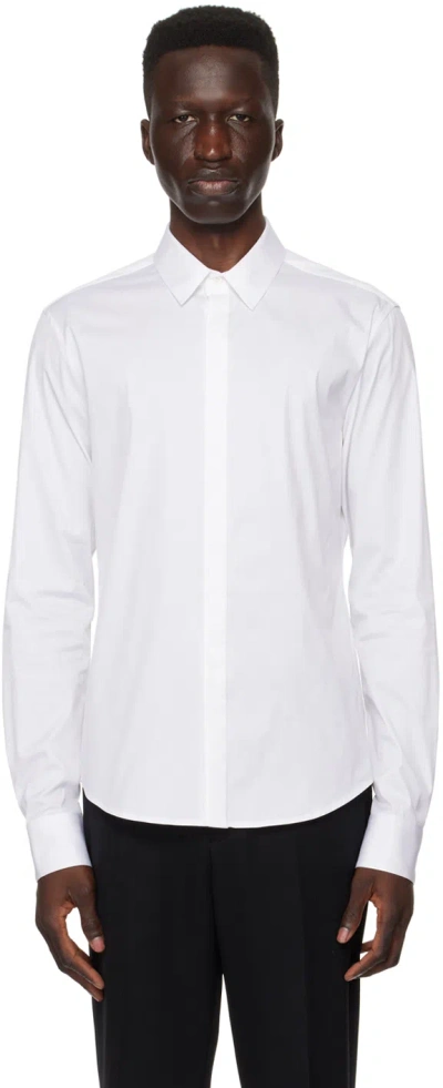 Wooyoungmi White Button Shirt In 801w White