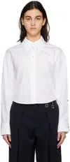 Wooyoungmi White Cutout Shirt In White 811w