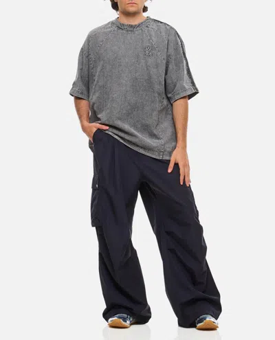 Wooyoungmi Wide Leg Trousers In Blue