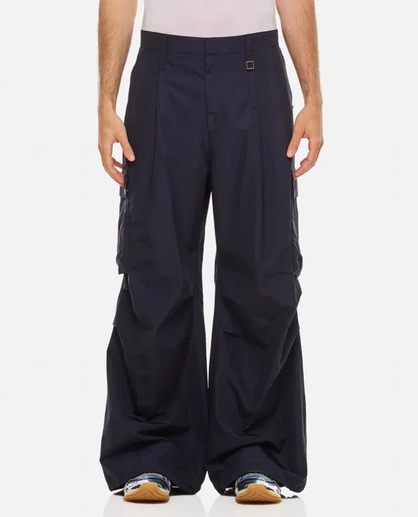 Wooyoungmi Black Drawstring Sweatpants