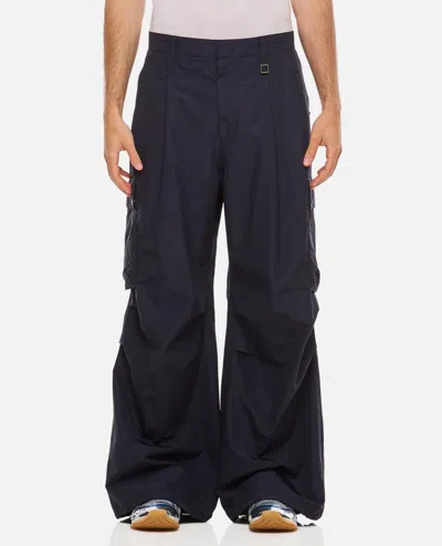 Wooyoungmi Wide Leg Trousers In Blue