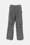 Wooyoungmi Relaxed Fit Wide-leg Trousers In Gray