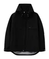 Wooyoungmi Hooded Polyester Jacket With Drawstring And Pockets