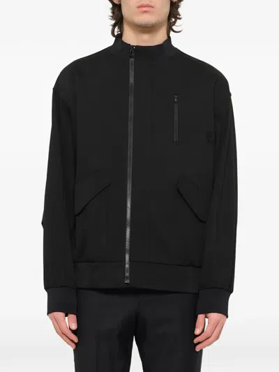 Wooyoungmi Track Jacket Jersey In Black