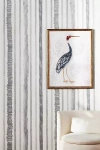 Work + Sea Pencil Stripe Wallpaper