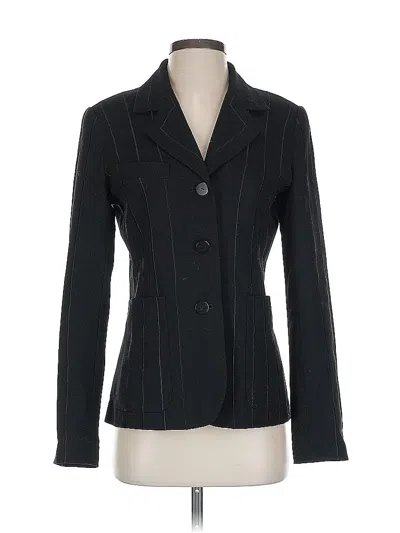 Pre-owned Workers For Freedom Wool Blazer Jacket In Black
