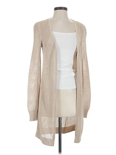 Pre-owned Workshop Republic Clothing Cardigan Sweater In Tan