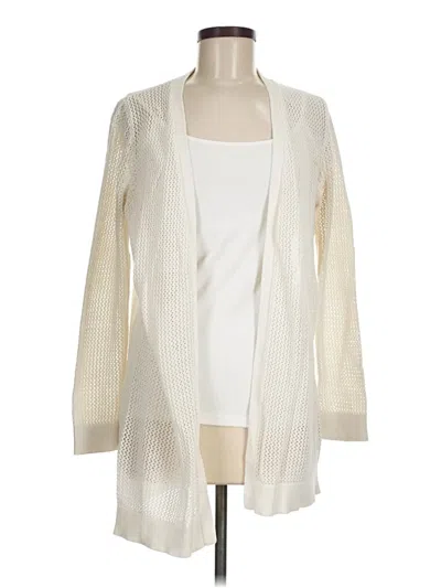 Pre-owned Workshop Republic Clothing Cardigan Sweater In White