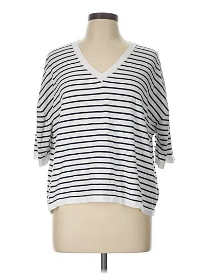 Pre-owned Workshop Republic Clothing Cardigan Sweater In White
