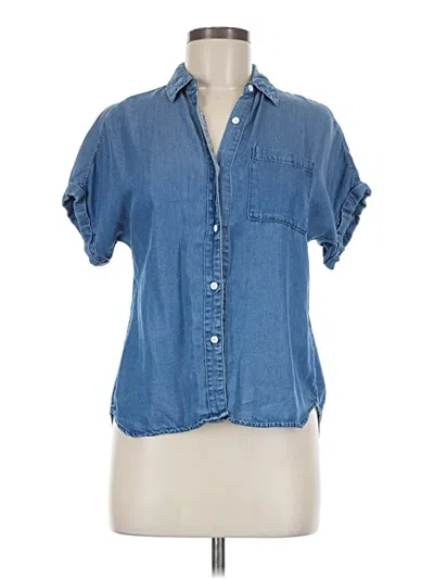 Pre-owned Workshop Republic Clothing Denim Vest In Blue