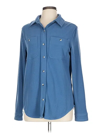 Pre-owned Workshop Republic Clothing Fleece Jacket In Blue