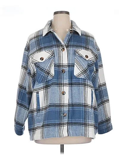 Pre-owned Workshop Republic Clothing Jacket In Blue