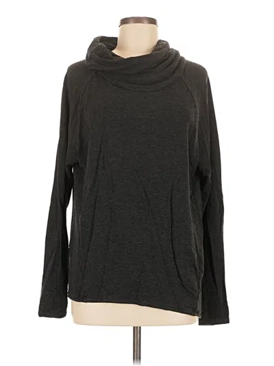 Pre-owned Workshop Republic Clothing Long Sleeve Top Gray Cowl Neck Tops