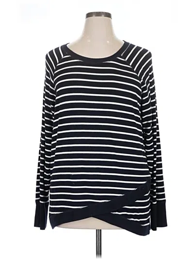 Pre-owned Workshop Republic Clothing Long Sleeve T-shirt In Blue