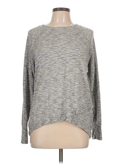 Pre-owned Workshop Republic Clothing Long Sleeve T-shirt In Gray