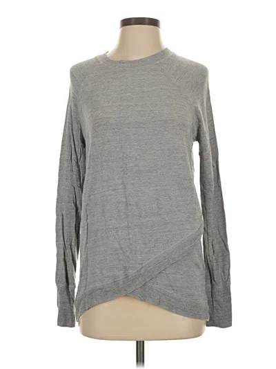 Pre-owned Workshop Republic Clothing Long Sleeve T-shirt In Gray