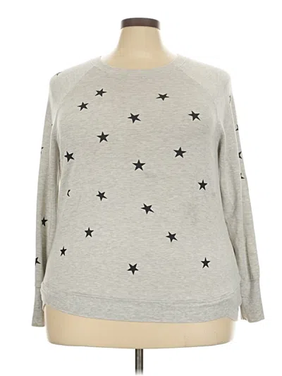 Pre-owned Workshop Republic Clothing Long Sleeve T-shirt In Silver