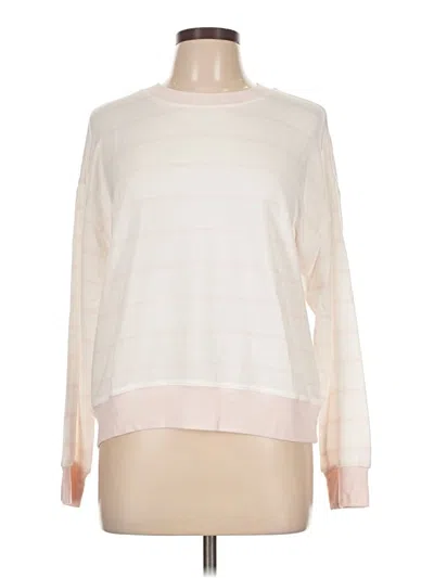 Pre-owned Workshop Republic Clothing Long Sleeve Turtleneck In Ivory