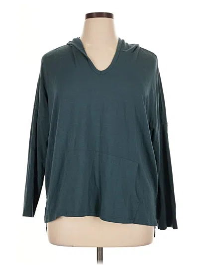 Pre-owned Workshop Republic Clothing Poncho In Blue