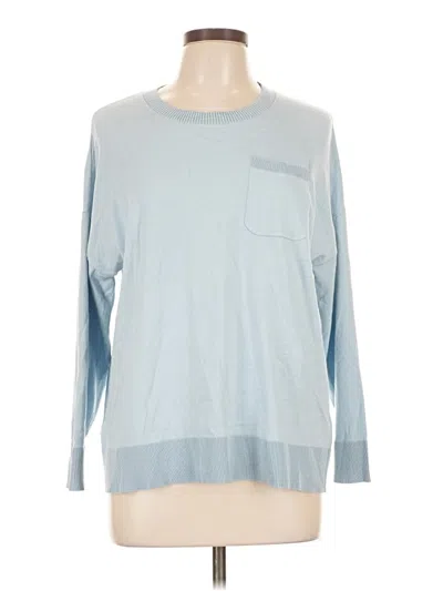 Pre-owned Workshop Republic Clothing Pullover Sweater In Blue