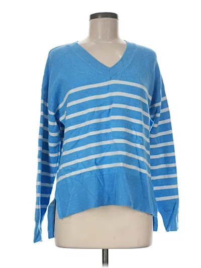 Pre-owned Workshop Republic Clothing Pullover Sweater In Blue