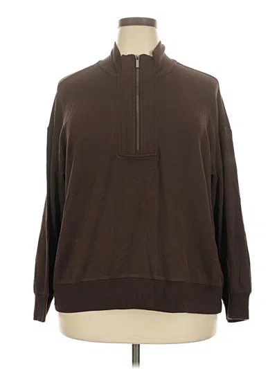 Pre-owned Workshop Republic Clothing Pullover Sweater In Brown