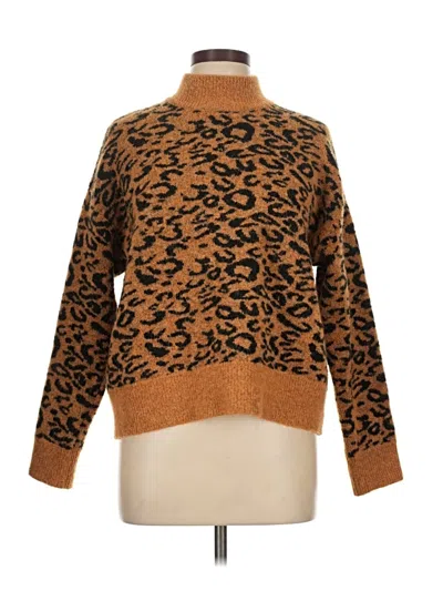 Pre-owned Workshop Republic Clothing Pullover Sweater In Brown