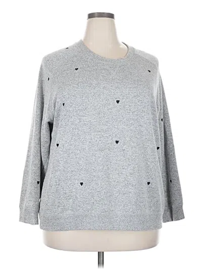 Pre-owned Workshop Republic Clothing Pullover Sweater In Gray