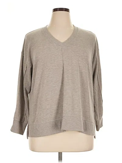 Pre-owned Workshop Republic Clothing Pullover Sweater In Gray