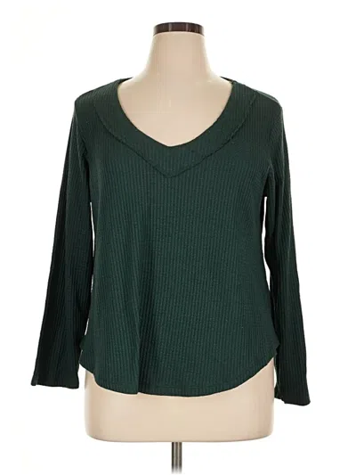 Pre-owned Workshop Republic Clothing Pullover Sweater In Green