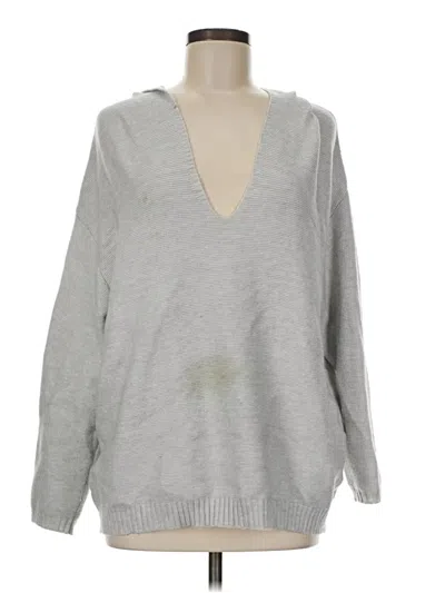 Pre-owned Workshop Republic Clothing Pullover Sweater In Silver