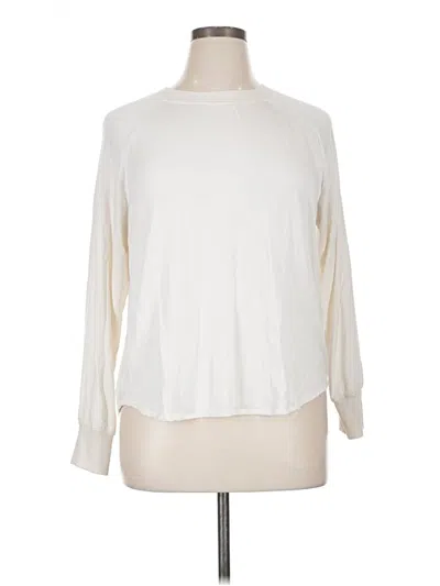 Pre-owned Workshop Republic Clothing Pullover Sweater In White