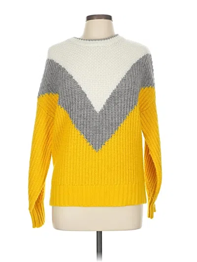 Pre-owned Workshop Republic Clothing Pullover Sweater In Yellow