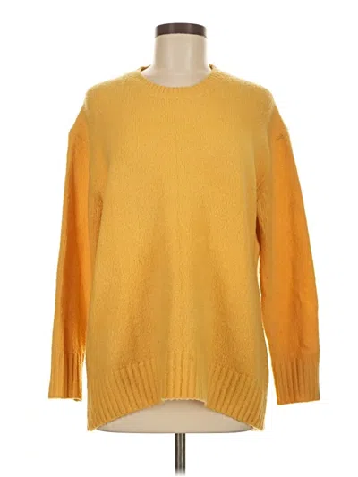 Pre-owned Workshop Republic Clothing Pullover Sweater In Yellow