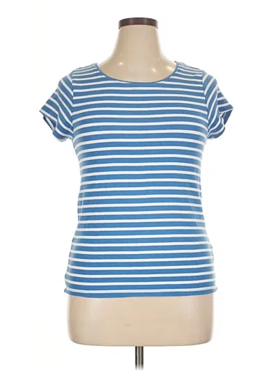 Pre-owned Workshop Republic Clothing Short Sleeve T-shirt In Blue