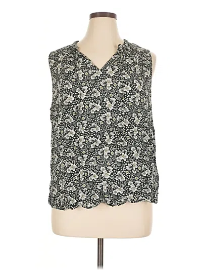 Pre-owned Workshop Republic Clothing Sleeveless Blouse In Black