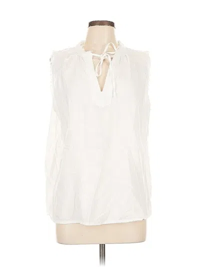 Pre-owned Workshop Republic Clothing Sleeveless Blouse In White