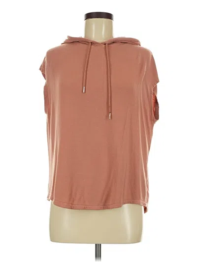 Pre-owned Workshop Republic Clothing Sleeveless T-shirt In Brown
