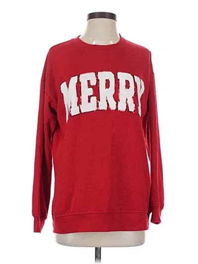 Pre-owned Workshop Republic Clothing Sweatshirt In Red
