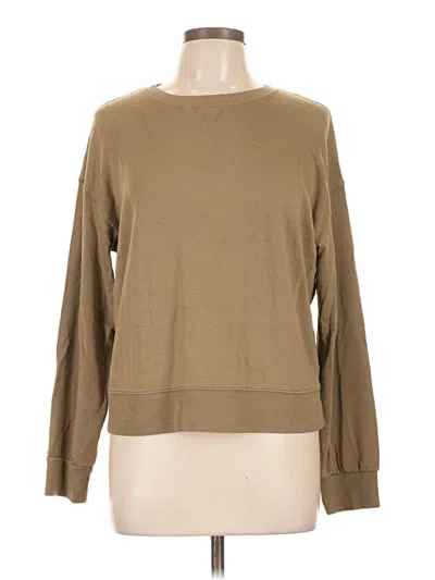 Pre-owned Workshop Republic Clothing Sweatshirt In Tan